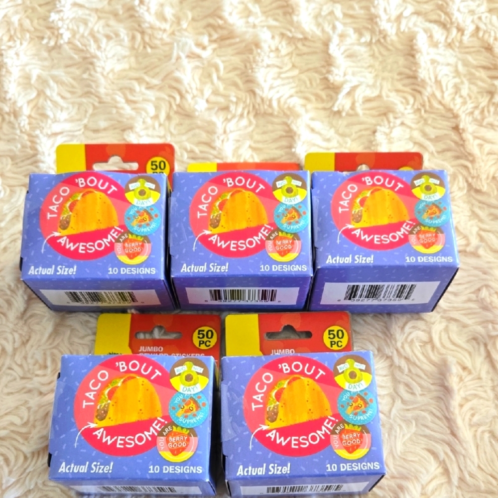 Taco 'Bout Awesome Sticker SET OF 5